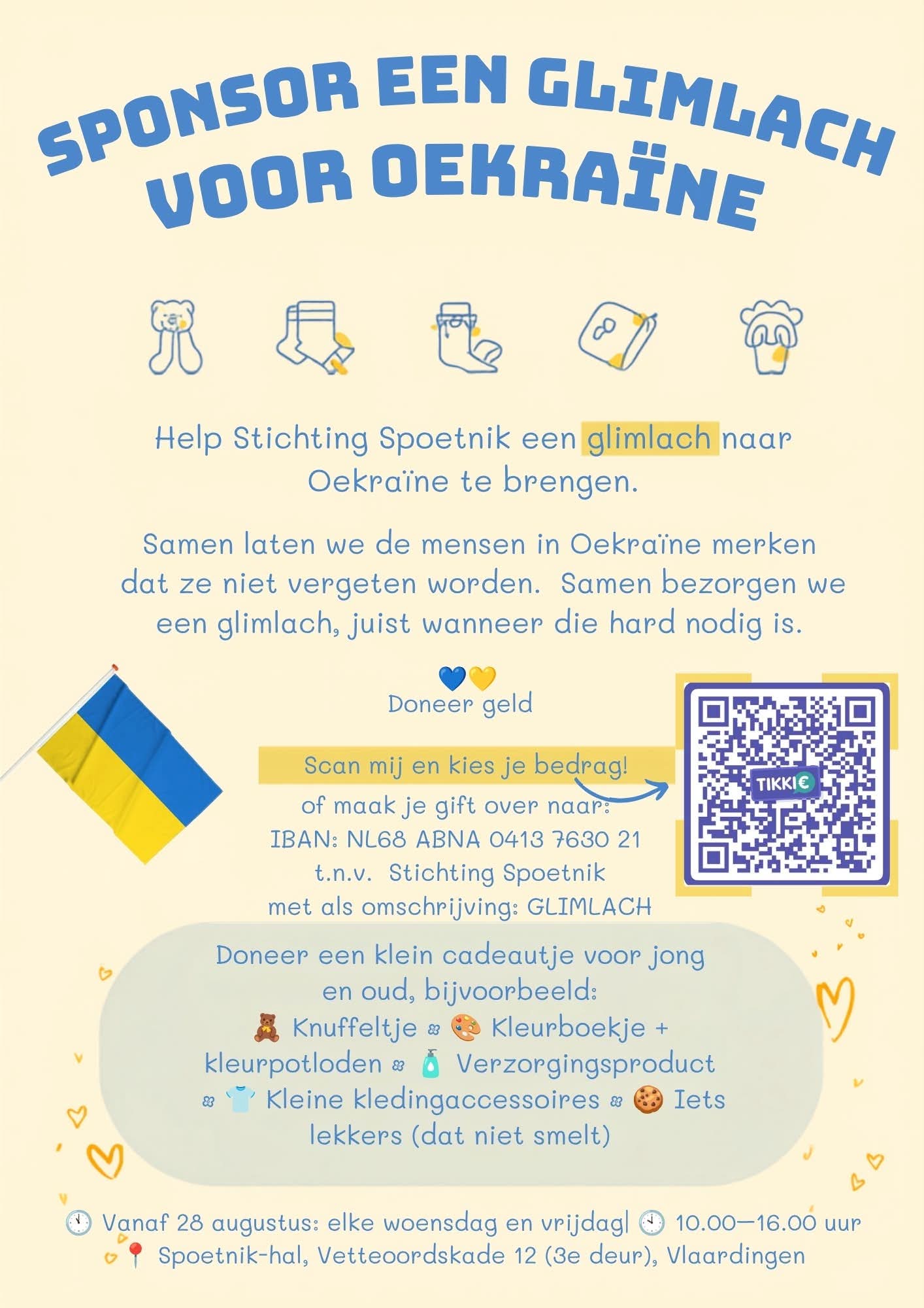 Sponsor een glimlach